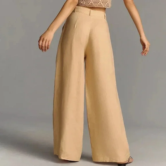 NWT Anthropologie Faithful Circa Linen Pants XS - Picture 2 of 7